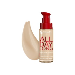 AA Wings of Color All Day Long Lasting Face Foundation /504/ Natural Beige 30 ml