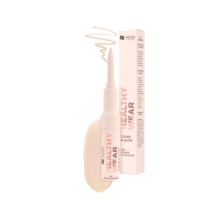 AA Wings of Color Healthy Wear Double Concealer Cover & Glow Korektor 2w1 /301/ Vanilla 0,2 2 g + 7 g