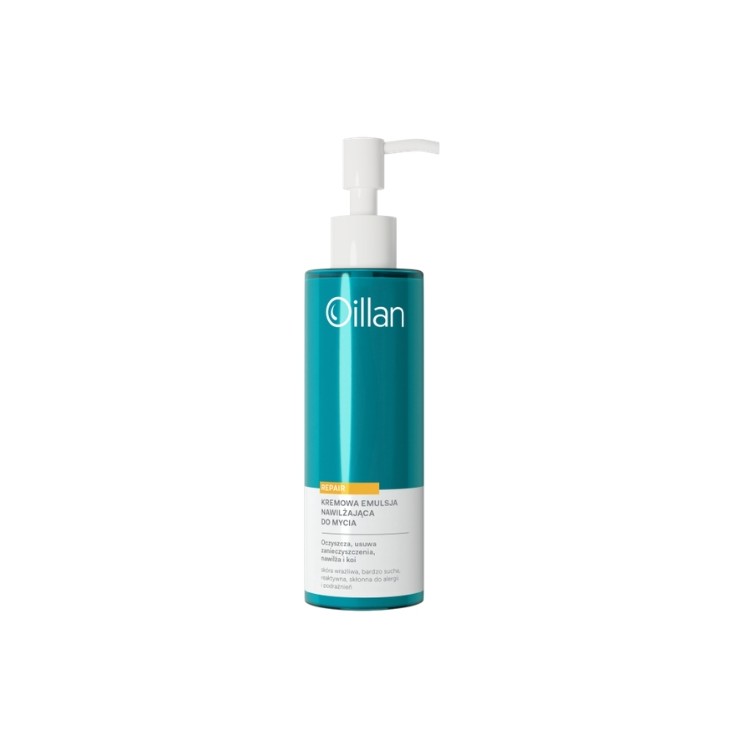 Oillan Repair kremowa Emulsja do mycia twarzy dla skóry wrażliwej i bardzo suchej 200 ml