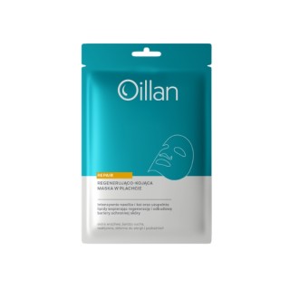 Oillan Repair Beruhigende und Feuchtigkeitsspendende Gesichtsmaske (1 Stück)