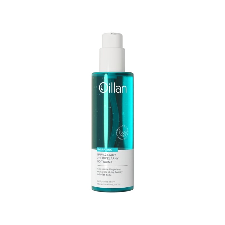 Gel nettoyant visage micellaire hydratant Oillan Hydrating 200 ml