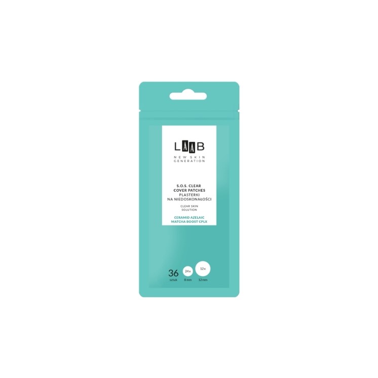 Пластирі для очищення Skin AA LAAB Clear Skin Solution SOS Clear Cover 36 шт.