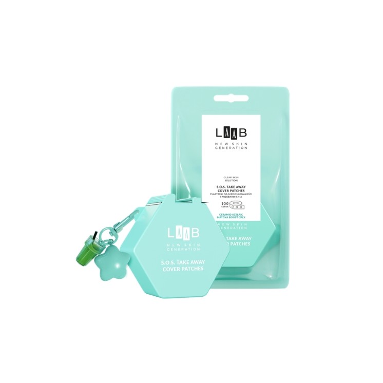 AA LAAB Clear Skin Solution SOS Take Away Cover Patchs Патчі для боротьби з недоліками та плямами 100 штук
