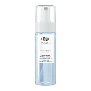 Міцелярна пінка для очищення обличчя AA LAAB Milky Waterfall Hydration , що зволожує шкіру, 150 мл
