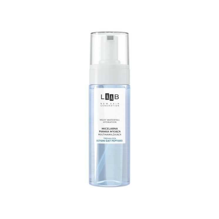 AA LAAB Milky Waterfall Hydration micellaire, multi-hydraterende gezichtsreinigingsschuim 150 ml