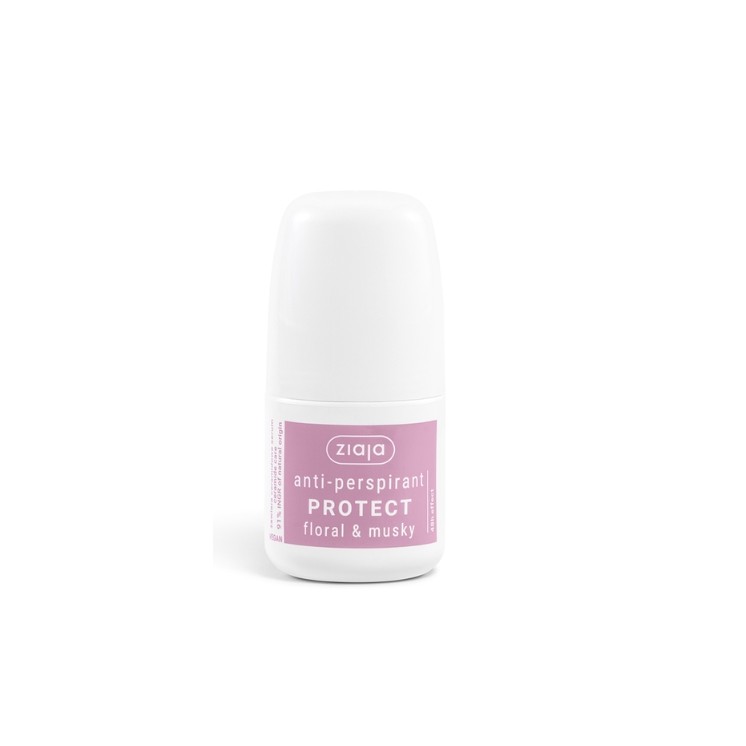 Ziaja Antiperspirant Protect Bloemig & Muskusachtig 60 ml