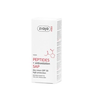 Денний крем для обличчя Ziaja Med Peptides SPF30 + 50 мл