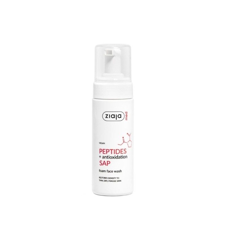 Ziaja Med Peptides Reinigungsschaum fürs Gesicht mit Antioxidantien 150 ml