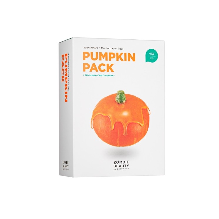 SKIN1004 Zombie Beauty Pumpkin Pack Coffret de 16 masques nourrissants pour le visage (4 g)