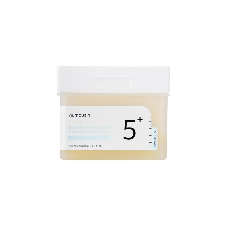 Numbuzin No. 5 Vitamin Niacinamide Concentrated Pads 70 stuks