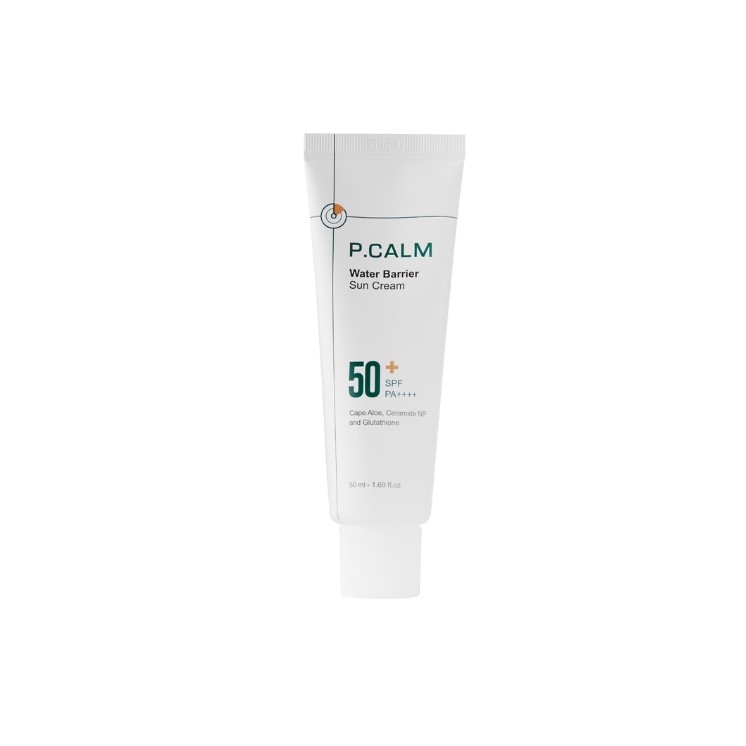 P. Calm Water Barrier Sun Cream SPF50 PA++++ - Moisturizing Face Cream 50 ml
