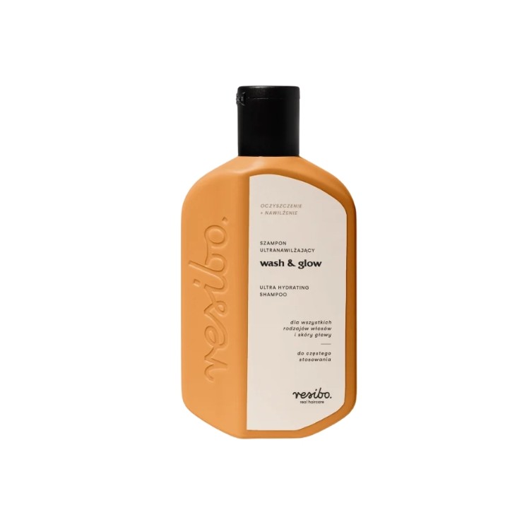 Resibo Wash & Glow Ultra-Feuchtigkeitsspendendes Haarshampoo 250 ml