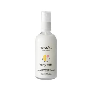 Resibo Berry Mild Milk Tonic with Ceramide Complex 100 ml