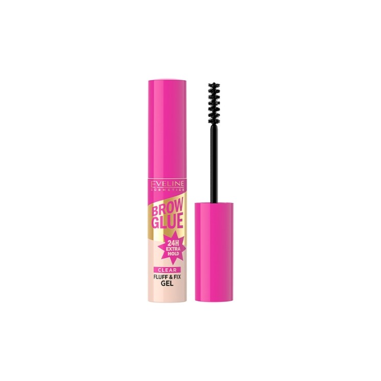 Eveline Brow Glue Fluff & Fix wenkbrauwgel 6 ml