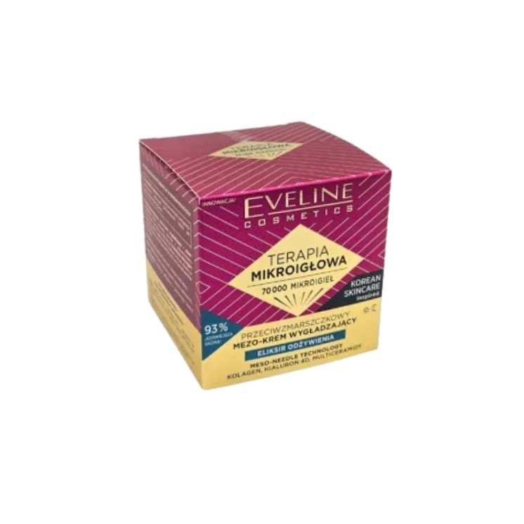 Eveline Microneedle Therapy Voedend Elixir Gladmakende Meso-crème voor het gezicht 50 ml