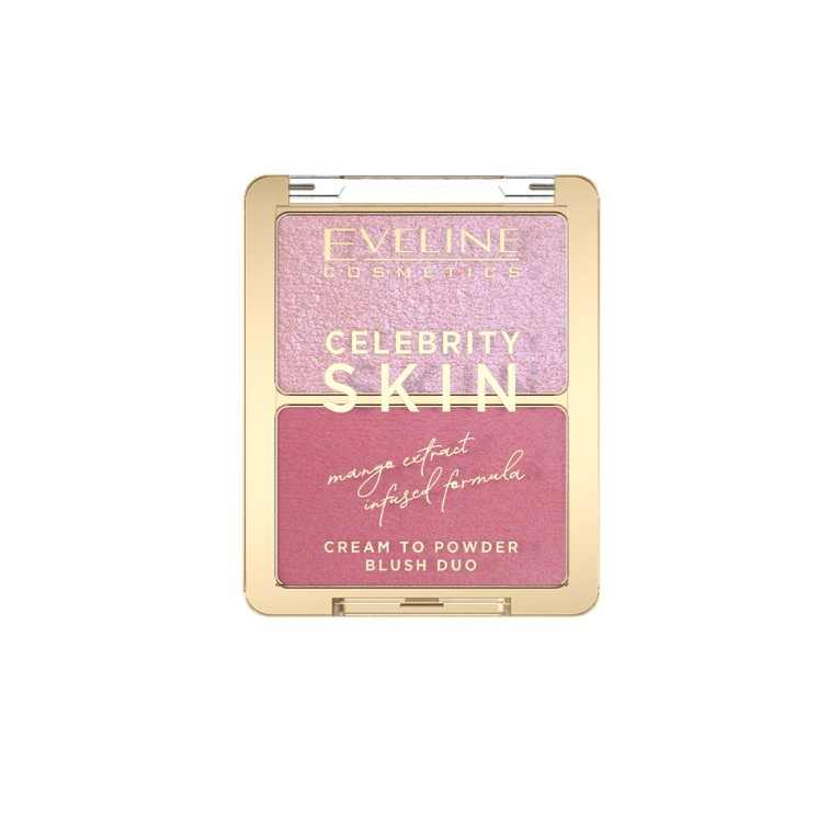 Дует кремових рум'ян Eveline Celebrity Skin /01/ 8 г