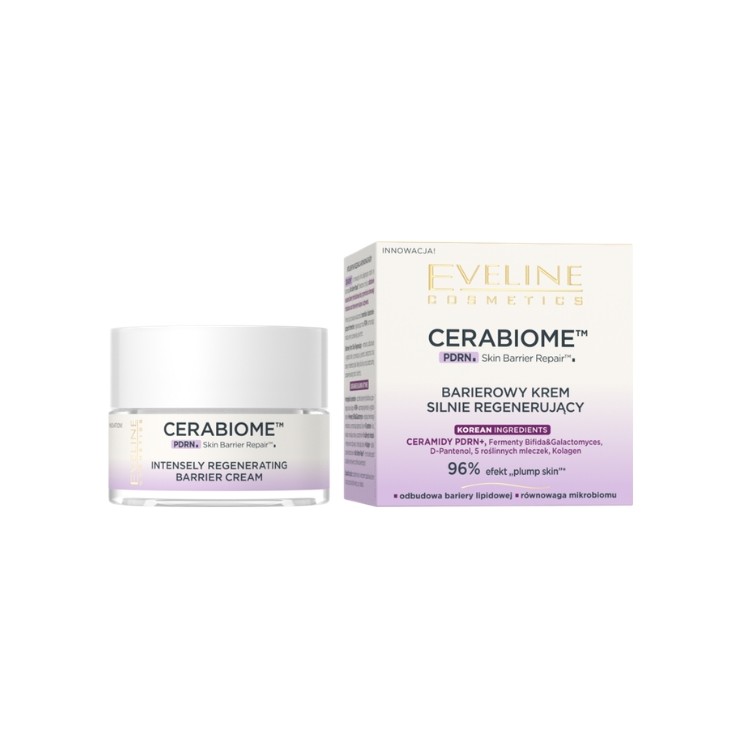Eveline Cerabiome barrièrecrème voor intensieve regeneratie van het gezicht 50 ml