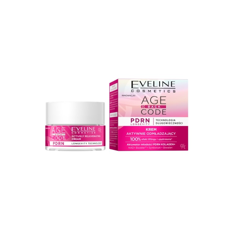 Eveline Age Back Code Actively Rejuvenating Face Cream 50 ml