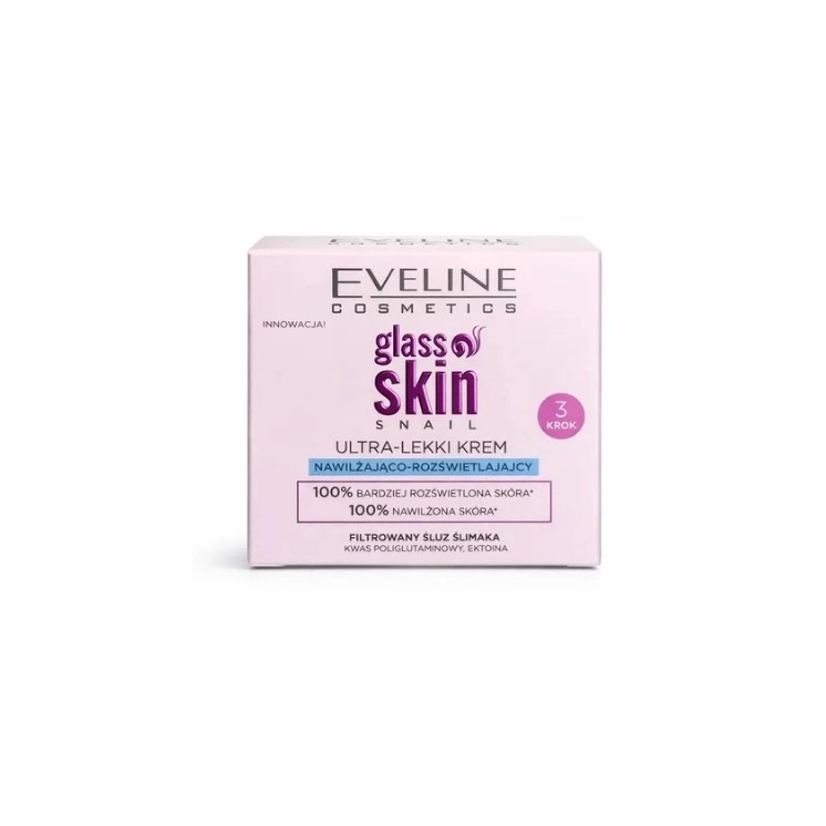 ultra зволожувальний крем-гель для обличчя Eveline Glass Skin 50 мл