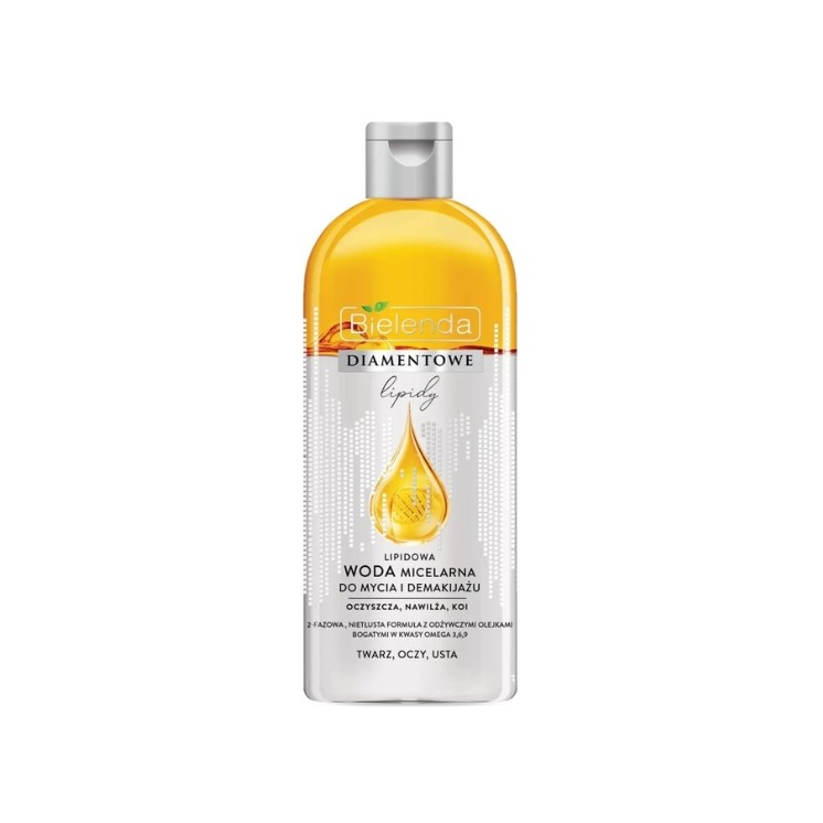 Bielenda Diamond Lipids Mizellenwasser zur Reinigung und Make-up-Entfernung