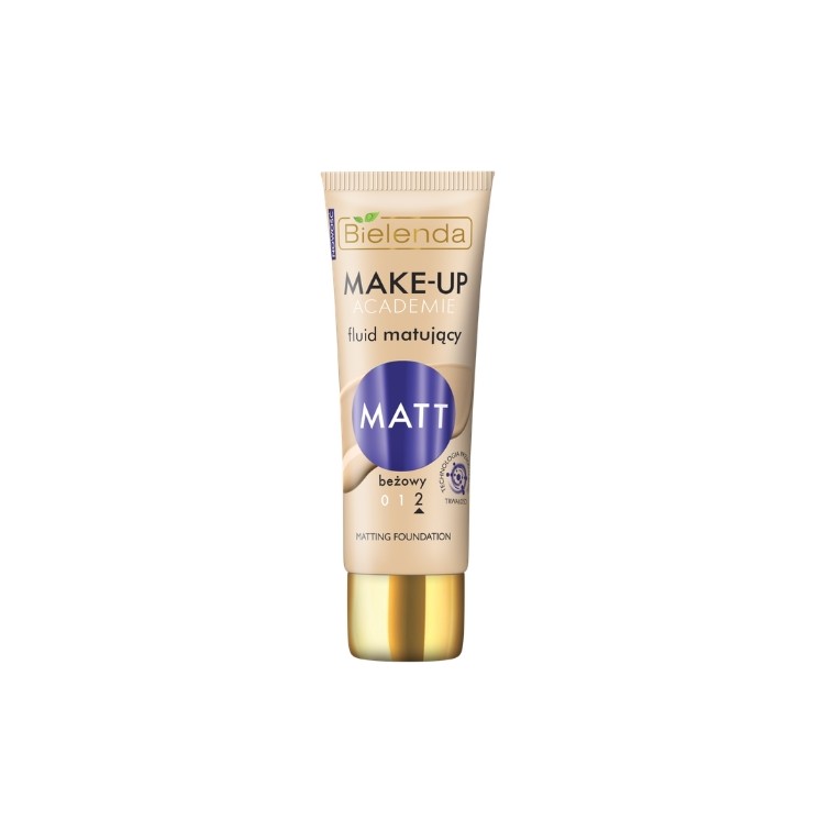 Bielenda MAKE-UP ACADEMIE Fluid matujący MATT - odcień beżowy 30 g