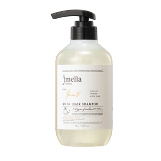 Jmella in France Queen 5 , shampooing parfumé et fortifiant pour cheveux fins et sans volume, 500 ml