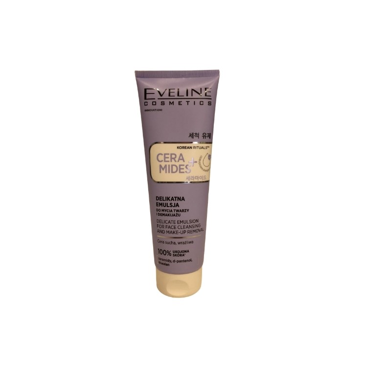 Eveline Korean Therapy Ceramides+ delikatna Emulsja do mycia twarzy 140 ml