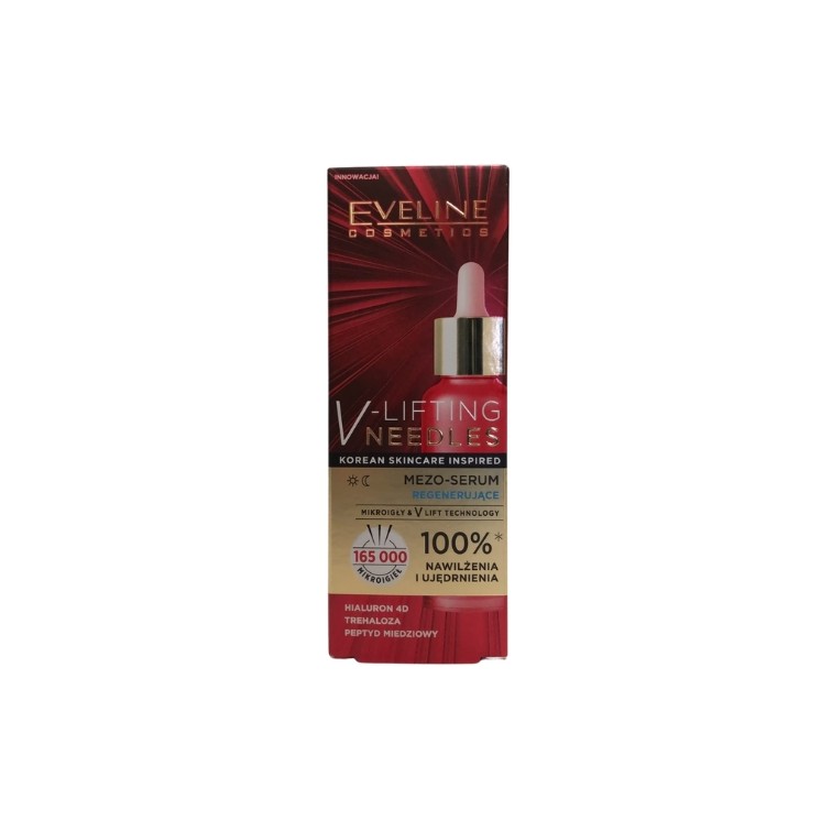 Регенеруюча мезосироватка для обличчя Eveline V-Lifting Needles 18 мл