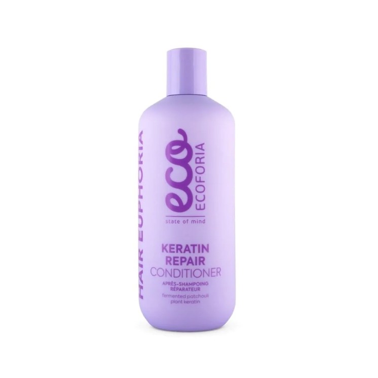 Après-shampoing régénérant Ecoforia Keratin Repair 400 ml
