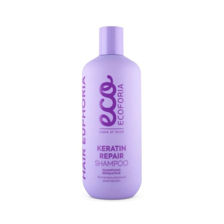 Shampoing régénérant Ecoforia Keratin Repair 400 ml