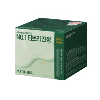 Coffret de soin du visage apaisant à l'arbre à thé Mediheal Derma Modeling : Ampoule visage + Masque peel-off
