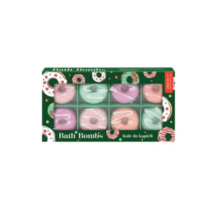 Coffret de 8 bombes de bain Bella Donut de 30 g