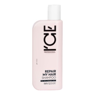 Shampoing Ice Professional Repair My Hair pour cheveux abîmés, poreux et cassants 250 ml