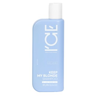 Shampoing Ice Professional Keep My Blonde pour cheveux colorés, tonifiés ou éclaircis 250 ml