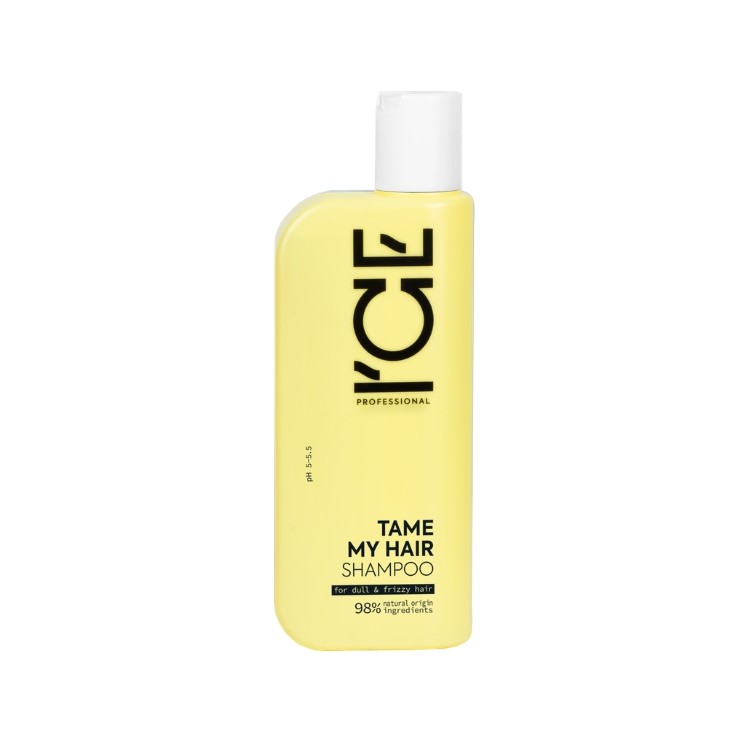 Shampoing Ice Professional Tame My Hair pour cheveux ternes, bouclés et frisés 250 ml