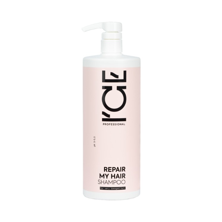 Shampoing Ice Professional Repair My Hair pour cheveux abîmés, poreux et cassants 1000 ml