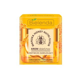 Bielenda Manuka Honey Nutri Elixir odżywczo-nawilżający Krem do twarzy dzień/noc 50 ml