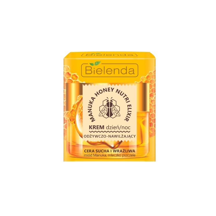 Bielenda Manuka Honey Nutri Elixir odżywczo-nawilżający Krem do twarzy dzień/noc 50 ml