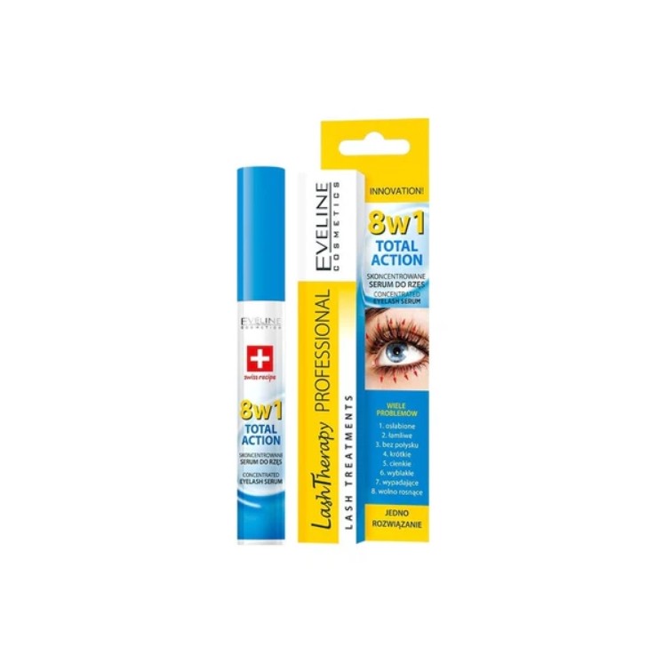 Eveline 8-in-1 Total Action Eyelash Conditioner 10 ml