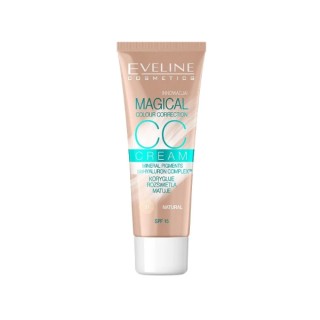 Cream CC Eveline Magical Multifunkcyjny podkład /51/ Natural 30 ml