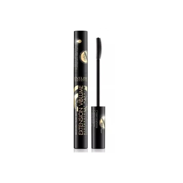 Mascara Eveline Extension Volume 4D Longueur et Épaississement 10 ml