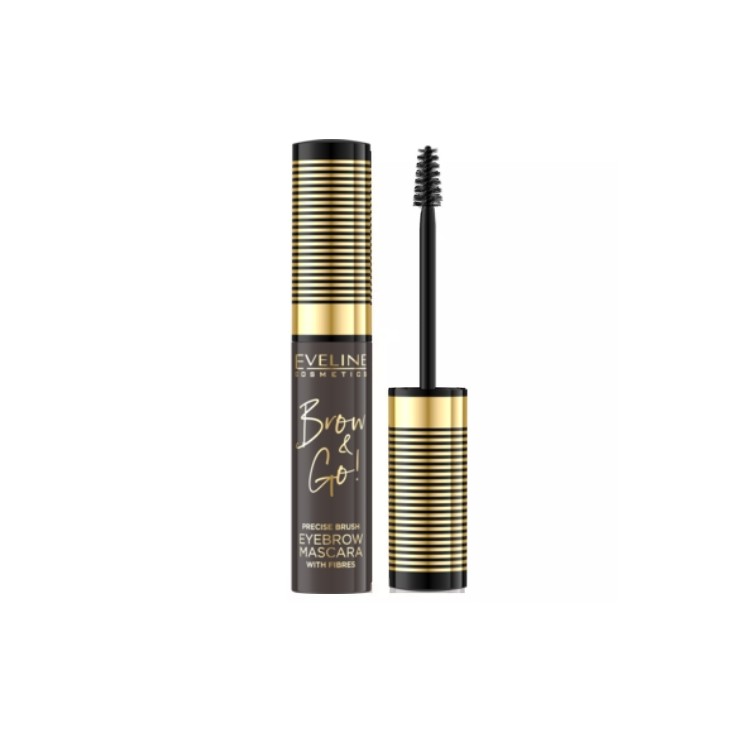 Mascara à sourcils Eveline Brow & Go /02/ Dark 6ml