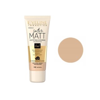Fond de teint Matt satiné Eveline /103/ Natural 30 ml