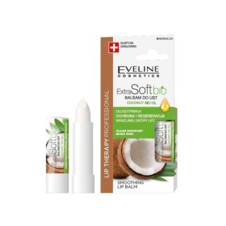 Бальзам для губ Eveline Lip Therapy Professional Extra Soft Bio Kokos 4 г