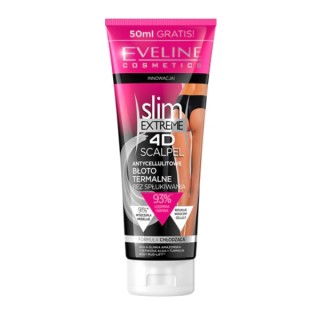 Eveline 4D Slim Extreme Scalpel Antycellulitowe Błoto Termalne 250 ml