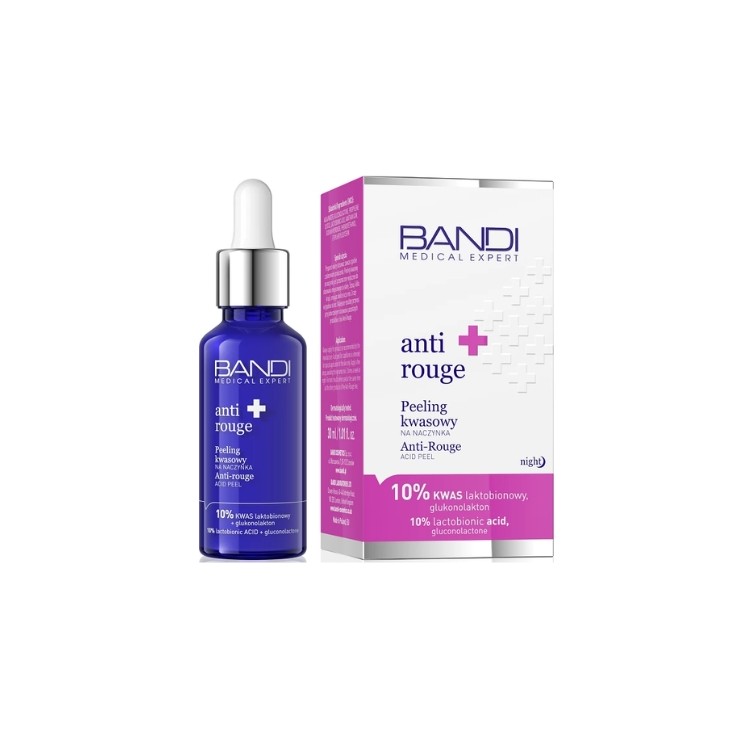 Peeling acide anti Rouge Bandi Medical Expert pour les capillaires 30 ml