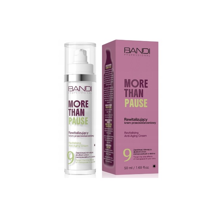 Bandi More Than Pause rewitalizujący Krem przeciwstarzeniowy do twarzy na dzień 50 ml