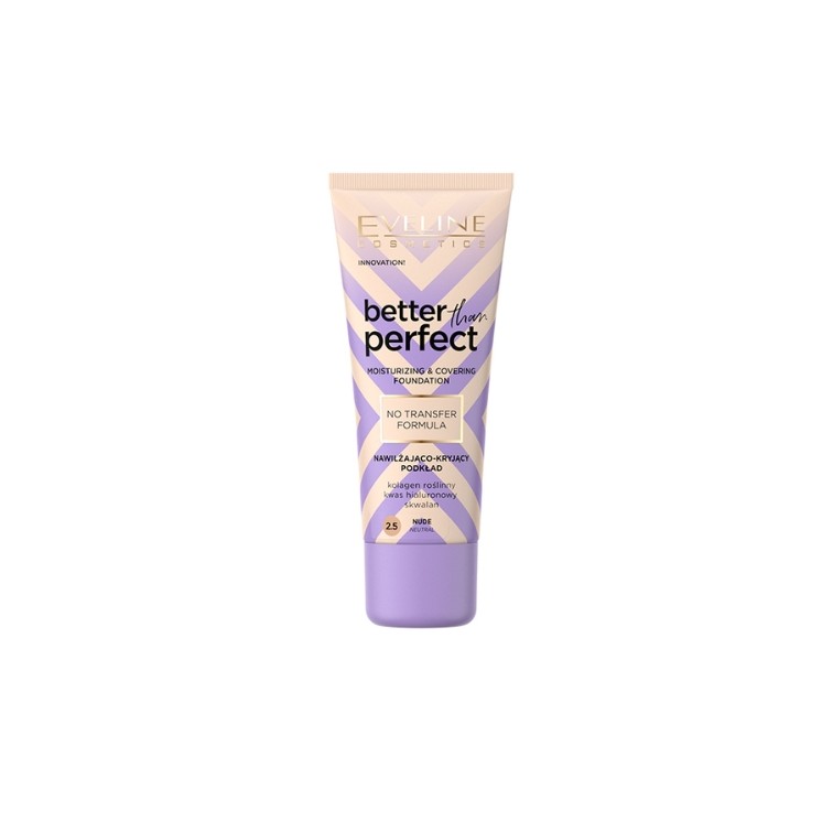 Fond de teint hydratant et couvrant Eveline Better than Perfect 5 / Nude 30 ml