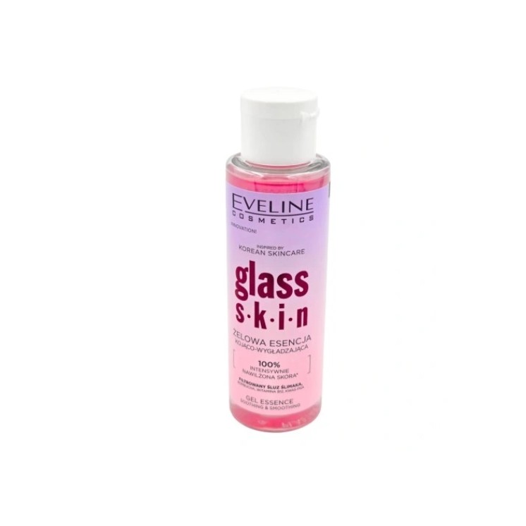 Gel-essence apaisant et lissant pour le visage Eveline Glass Skin 110 ml