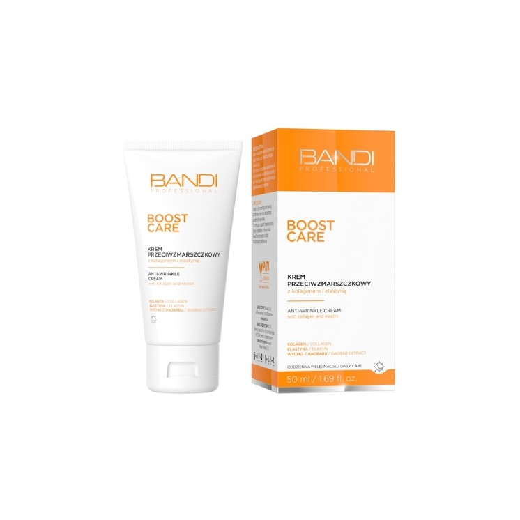 Крем проти зморшок Bandi Boost Care з колагеном та еластином 50 мл